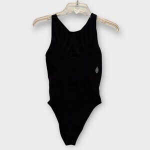 FP Movement by Free People Beat Street Ribbed Bodysuit Racer Back Sz M/L
